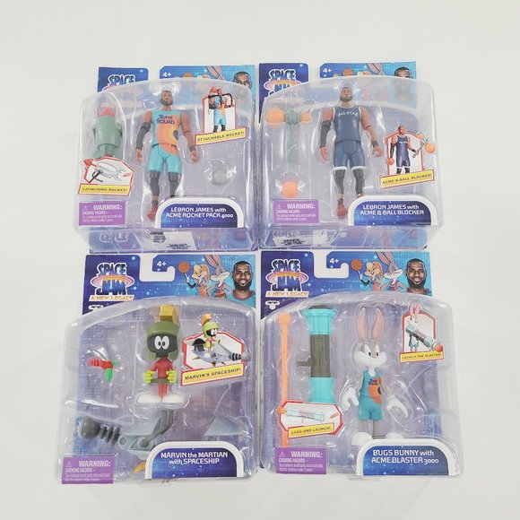 Space Jam A New Legacy 4 Figure Pack Lebron James
